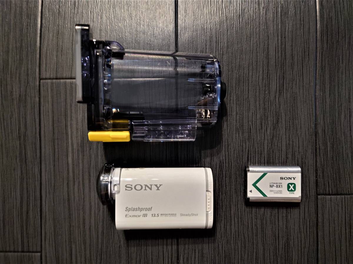 正規激安 SONY HDR-AS100V アクションカメラ本体　水中ハウジング ソニー