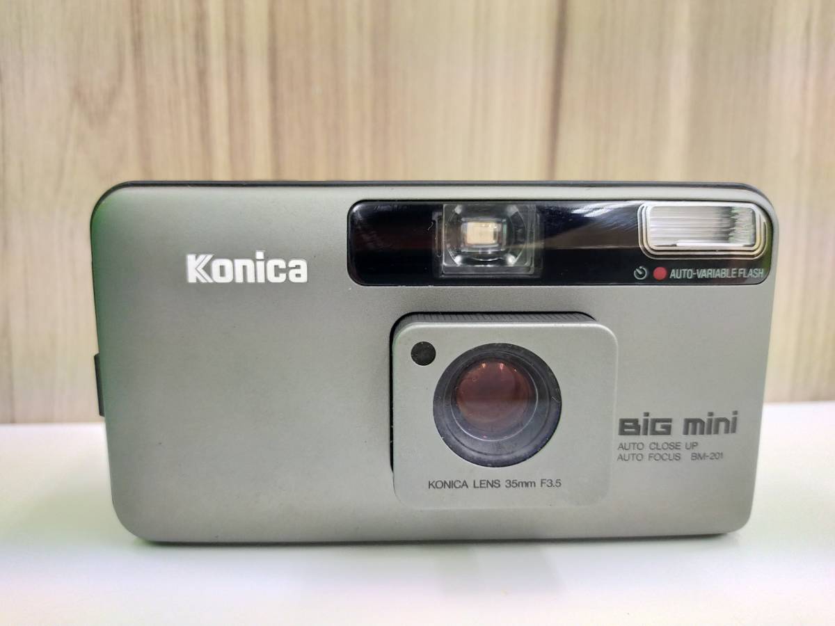 簡易動作確認 Konica Big mini BM-201 コニカ ビッグミニ 35mm