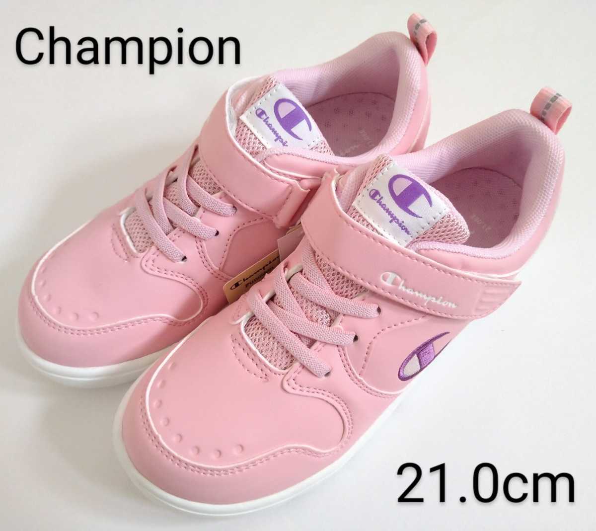  бесплатная доставка *Champion спортивные туфли 21cm розовый Champion Kids обувь 21.0cm ремень модель спортивная обувь девочка антибактериальный дезодорация стелька легкий проект 