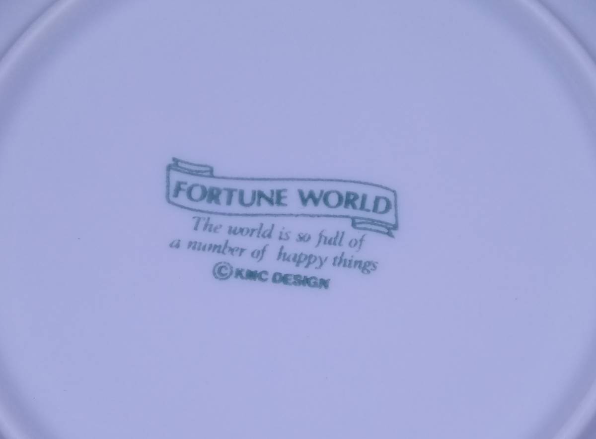 FORTUNE WORLD 皿 5枚セット ギフト 食器 カレー パスタ スープ かわいい クマ 未使用 k so urの画像6
