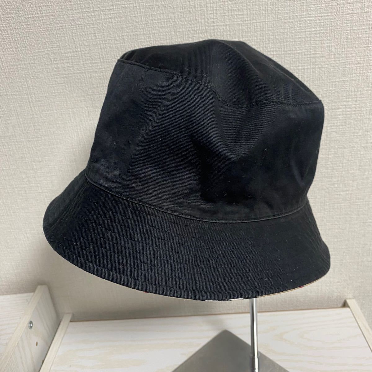 バーバリー リバーシブル 2way バケットハット ノバチェック ホース バーバリー リバーシブル 2way バケットハット ノバチェック ホース