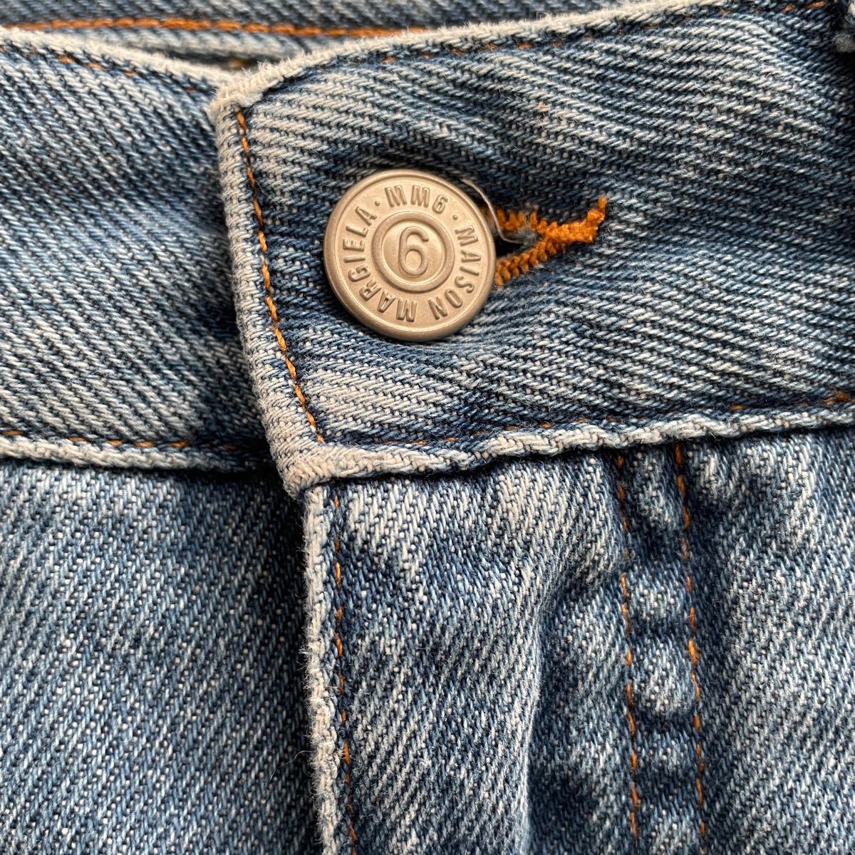 MM6 Maison Margiela マルジェラ 極美品 リメイクジーンズ 6