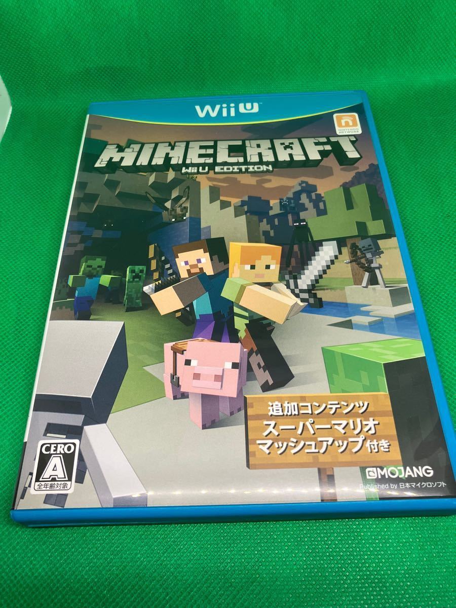 【未使用に近い】Minecraft マインクラフト WiiU EDITION switch と同内容