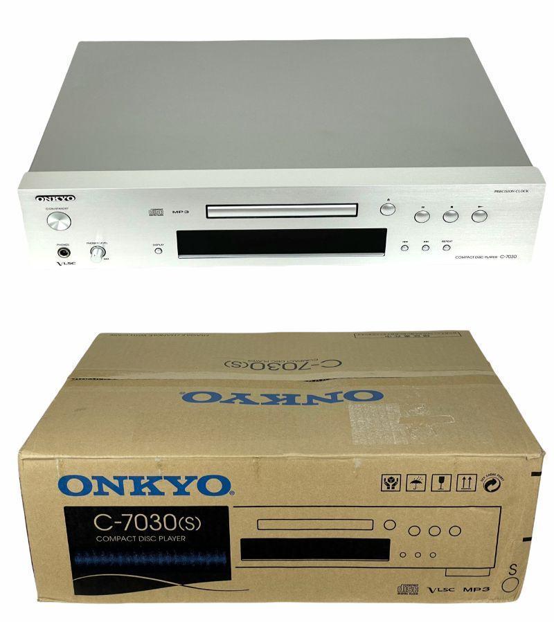 新品級極上美品】ONKYO CDプレーヤー (シルバー) C-7030(S) www