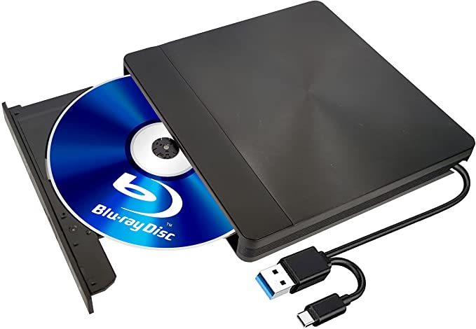 外付け Blu-ray/USB 3.0+Type-C/アースドリームス/再生書込対応 WindowsMac OS対応