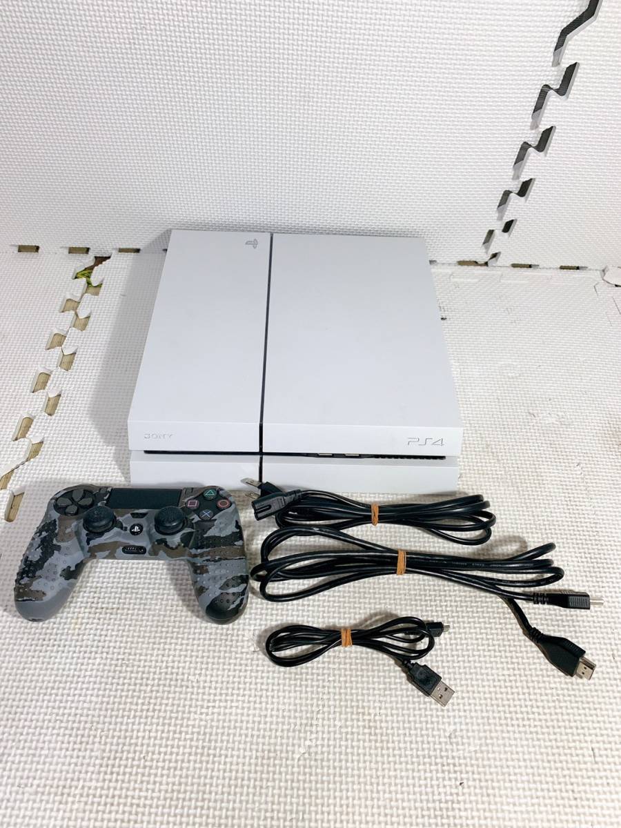 ☆SONY PlayStation4 CUH-1200 本体 グレイシャーホワイト PS4