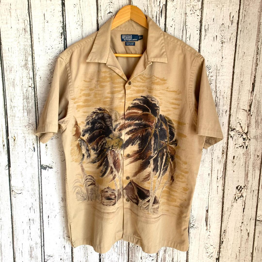 最終値下げ Lサイズ アロハシャツ LAUREN RALPH ラルフローレン メンズ