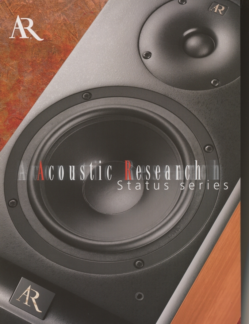 AR/Acoustic Research Statusシリーズのカタログ アコースティックリサーチ 管6411_画像1