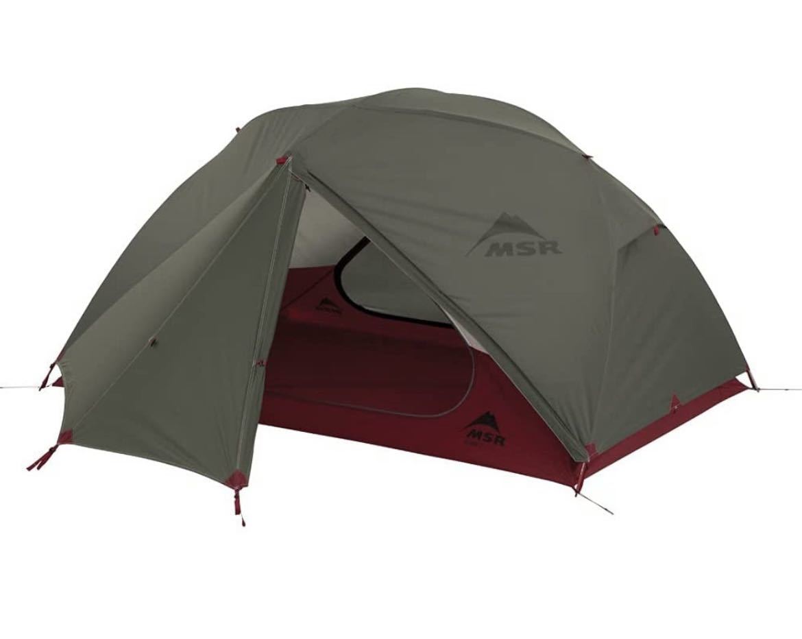 未使用品】MSR エリクサー2 グリーン フットプリント付き テント www