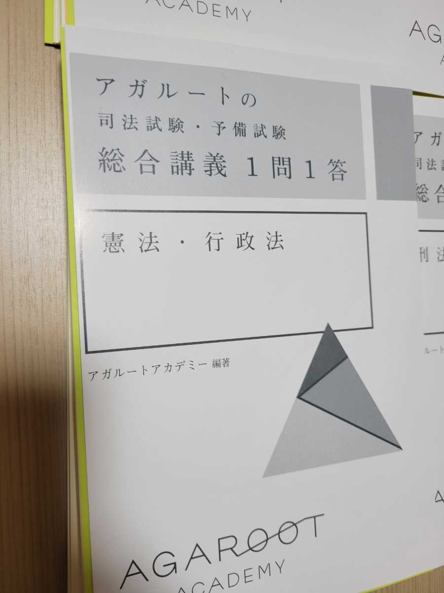 アガルート　司法試験　予備試験 　一問一答　工藤北斗 法科大学院 民法　刑事訴訟法　刑法　憲法　行政法　商法　民事訴訟法　裁断済み_画像4