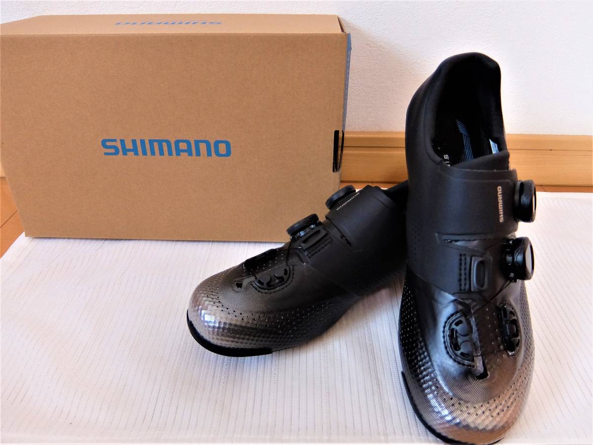 爆買い国産SHIMANO SH-RC702 RC7 ブラック 42 (26.5cm) 現行モデル 試着のみ 26cm～