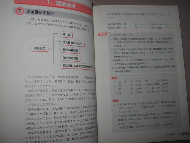 ◆日商２級商業簿記サクセス集中講座　待望のノウハウ初公開 ： 簿記検定合格者１０万人を誇る大原◆大原出版 定価：\1,600 _画像5