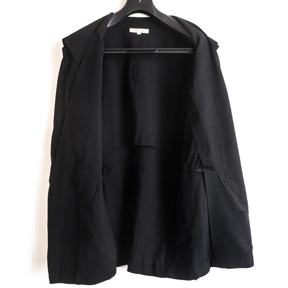 ☆ DAMIRDOMA ノーカラー オーバーサイズ レイヤード ジャケット 44