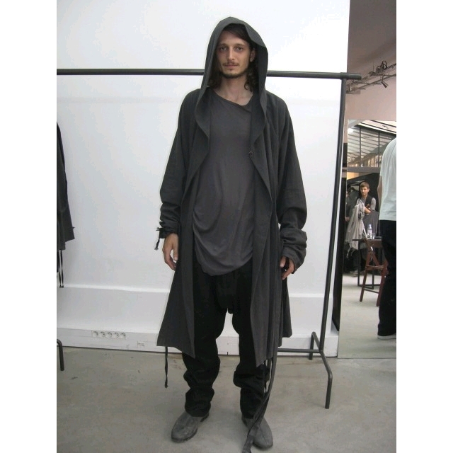 ★ DAMIRDOMA インフィニティ コート 44 オーバーサイズ コート 縮絨 リネン コットン 送料込 ダミールドーマ damir doma  INFINITY COAT