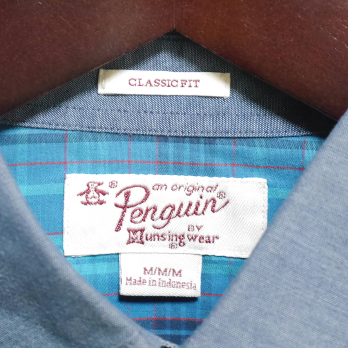 F24 * Penguin by Munsingwear * penguin bai Munsingwear wear long sleeve shirt gray used size M