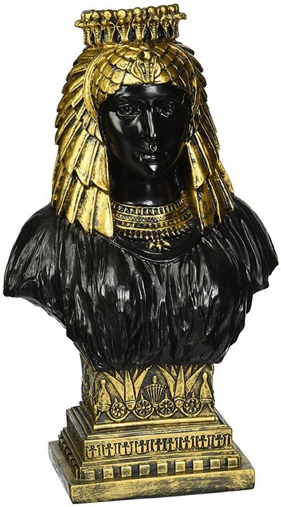 日本最大級 彫刻/ 彫像 女王ネフェルティティ胸像 古代エジプト スフィンクス (輸入品 アクエンアテン ファラオ エスニック