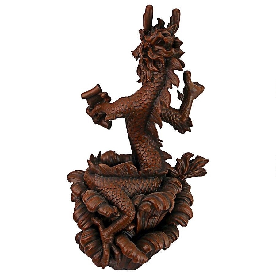 四つ大洋を支配する龍王（ドラゴンキング）彫像 彫刻/ 神話・伝説 神獣