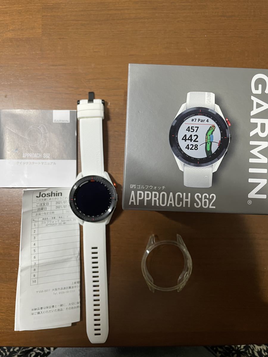 超備品】GARMIN ガーミンアプローチ S62 ラウンド数3回 www