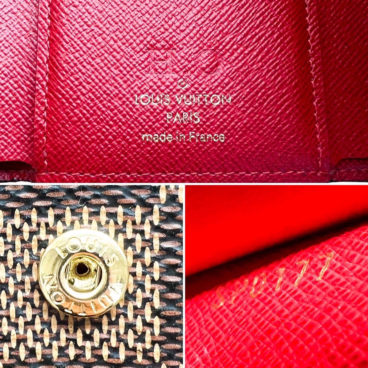 2022年秋冬新作 ☆極美品☆LOUIS VUITTON 財布 三つ折り フューシャ ...