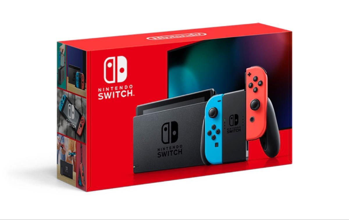 Nintendo Switch Joy-Con(L) ネオンブルー/(R) ネオンレッド　新品未開封　ニンテンドースイッチ
