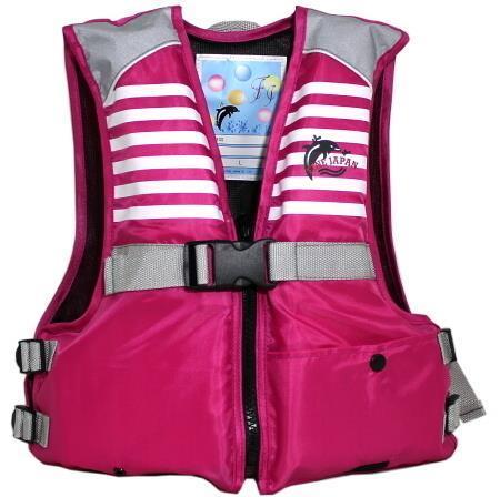 LL розовый детский спасательный жилет Junior плавающий лучший штраф Japan дудка есть FJ6116