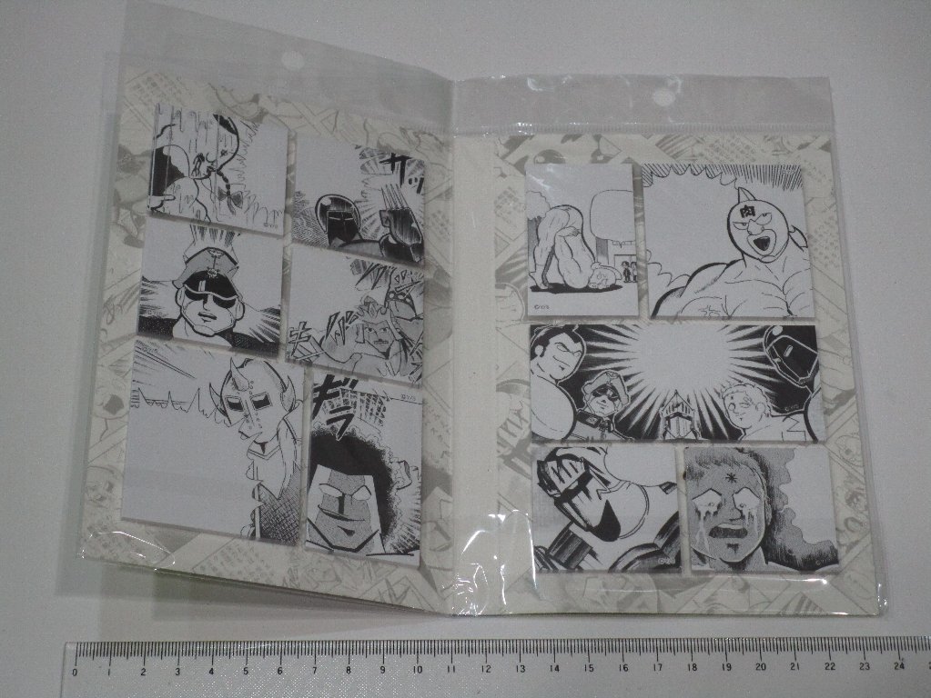 限定品在庫】 ヤフオク! - キン肉マン コミックス型ふせんセット 週刊