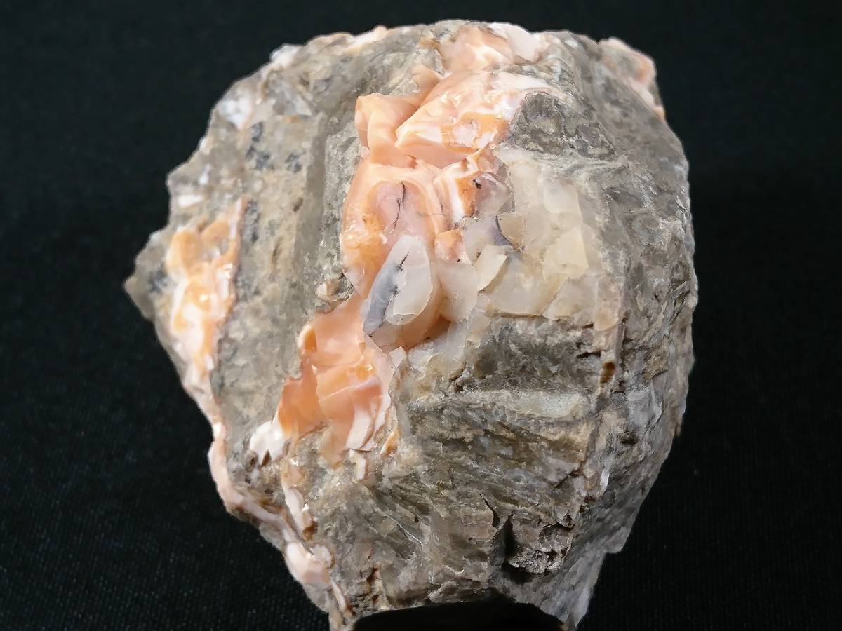 オレンジオパール　Orange Opal　アメリカ カリフォルニア　原石　天然石　標本　鉱物　b9_画像2