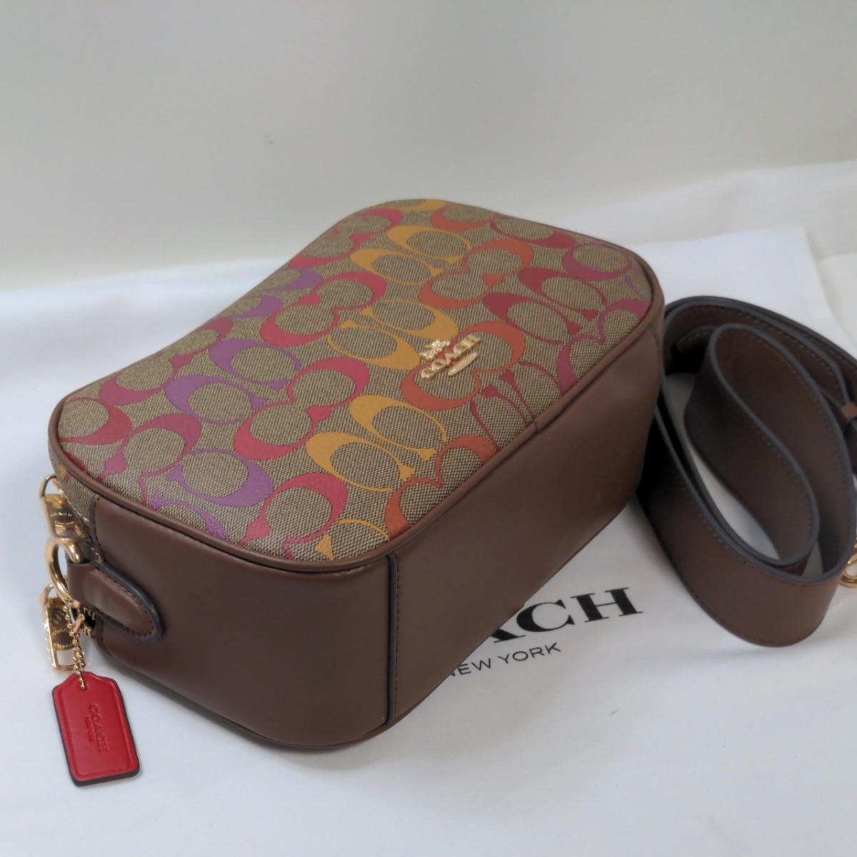 コーチ COACH ショルダーバッグ シグネイチャー ブラウン コーチ COACH ショルダーバッグ シグネイチャー ブラウン