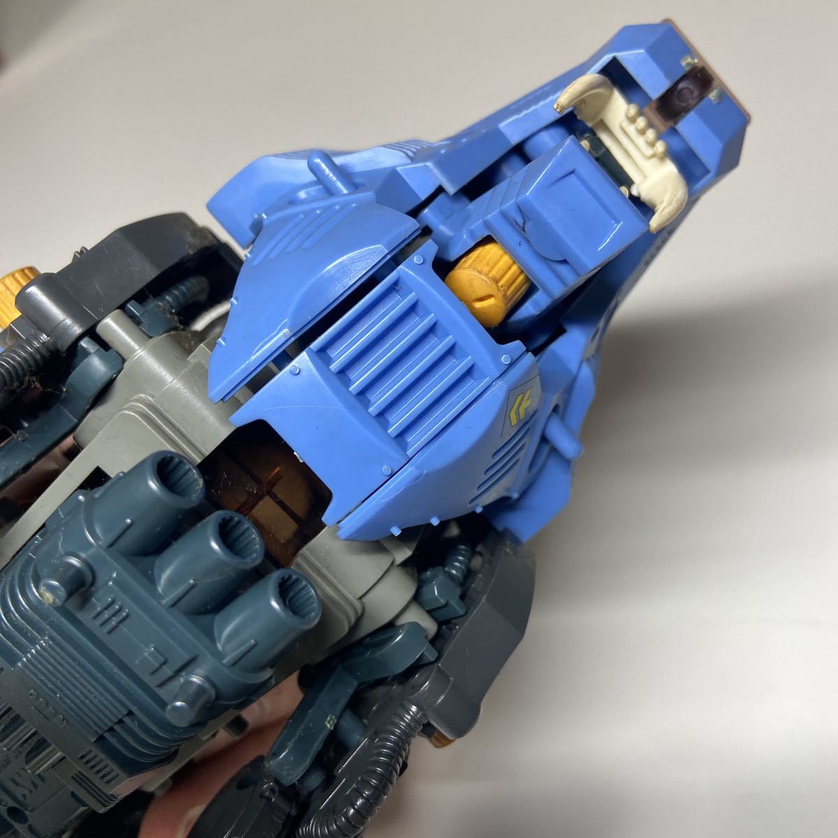 旧ゾイド ZOIDS シールドライガー (ライオン型) LION TYPE 極地戦用高機動型 RPZ-02 箱付き TOMY 当時物 希少 ジャンク_画像10