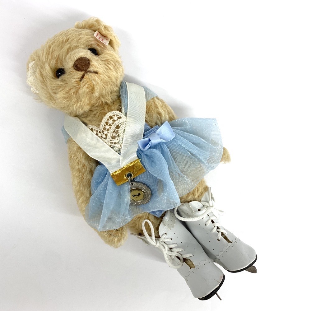 ◇steiff シュタイフ テディベア 2010年 バンクーバー 677106 約30cm