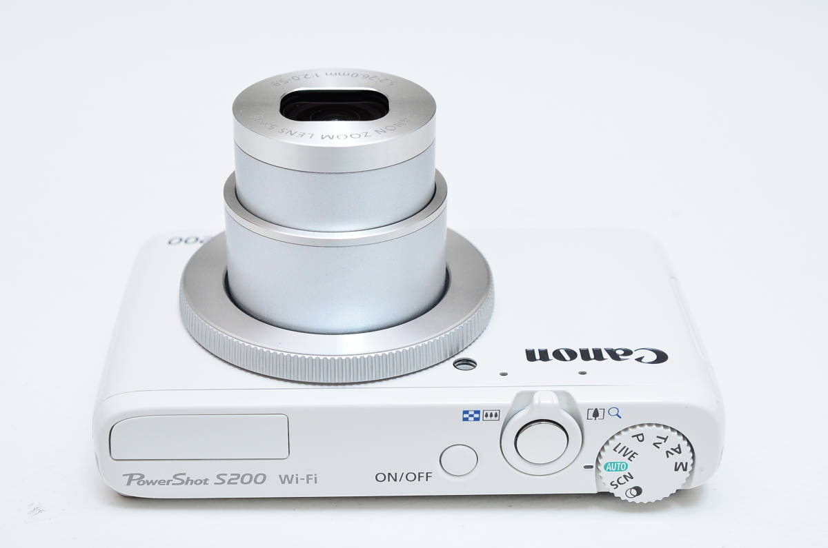 Canon PowerShot S200 ホワイト セブンイレブン限定モデル 新品同様