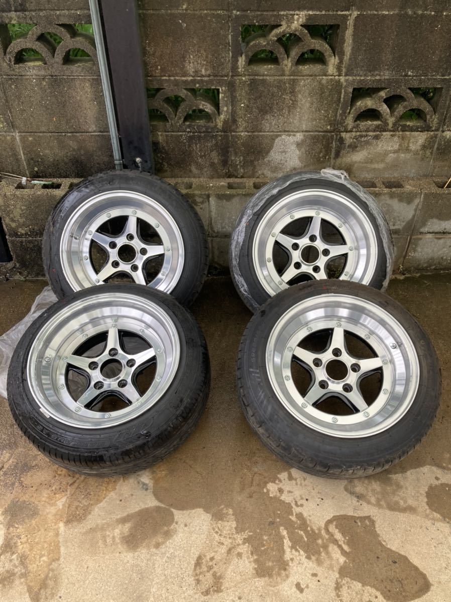 旧車 深リム ロンシャン 15インチ 7.5j 8.5j bprsubang.com