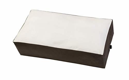 【フランスベッド正規品】 枕 ホワイト/ブラウン 58×30cm 「いびき対策快眠枕シリーズ サイレントナイトピローII」