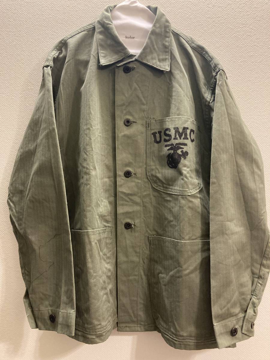 □Deadstock USMC□デッドストック p41 N3 HBT サイズ36 アメリカ軍