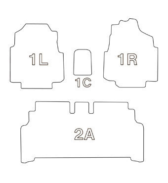 Clazzio クラッツィオ 立体マット スタンダードタイプ スペーシアギア 1台分セット MK53S H30/12～ 4人乗 全車共通_画像2