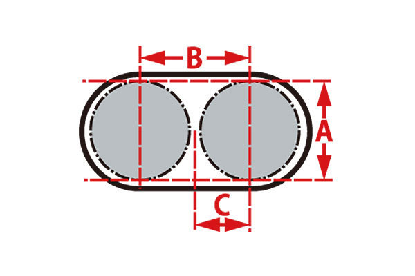 AMTECSam Tec s length hole processing for punch tool Chrysler 300C 2011~2017 SRT-8. touring . contains 