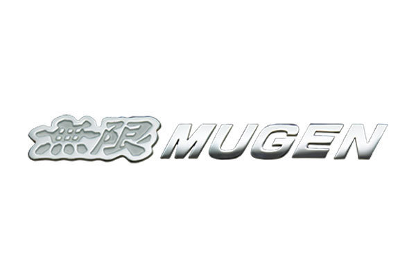 MUGEN 無限 メタルロゴエンブレム クロームメッキ×ホワイト N-ONE JG1 JG2 2015/7～2017/12_画像1