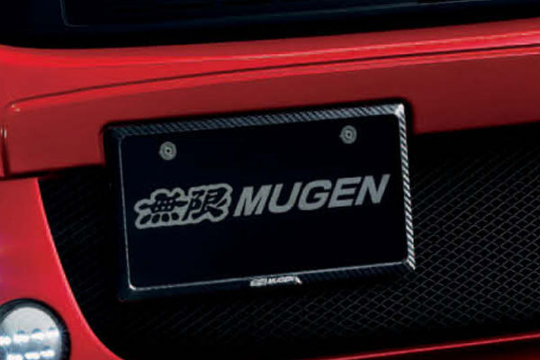 MUGEN 無限 カーボンナンバープレートガーニッシュ リア N-ONE JG1 JG2 2012 11~2014 5