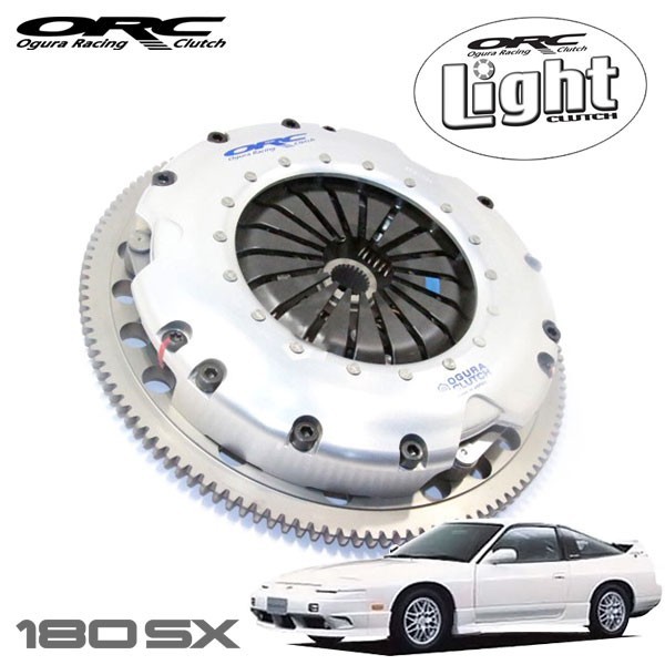 ORC オグラクラッチ ライト ORC-400Light(シングル) 標準圧着タイプ 180SX RPS13 SR20DE(T) プッシュ式_画像1