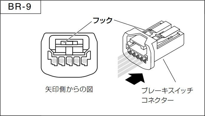 PIVOT ピボット スロットルコントローラー 3-driveシリーズ用 ブレーキハーネス BR-9_画像3