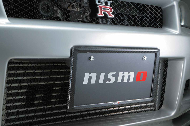 nismo ニスモ カーボンナンバープレートリム フロント スカイラインクロスオーバー J50 全車_画像3