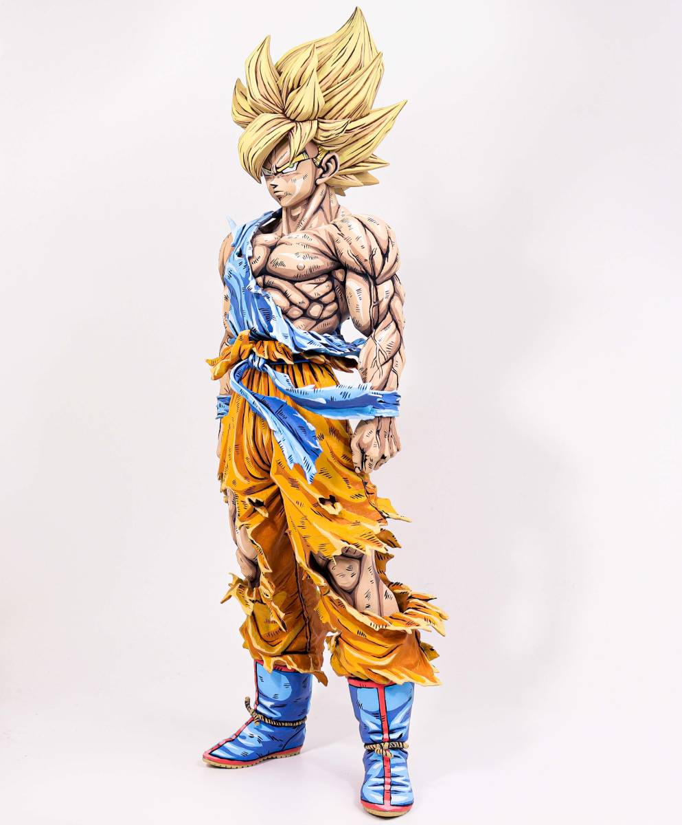 ヤフオク! - 二次元彩色 孫悟空 ドラゴンボール SMSP リペイント