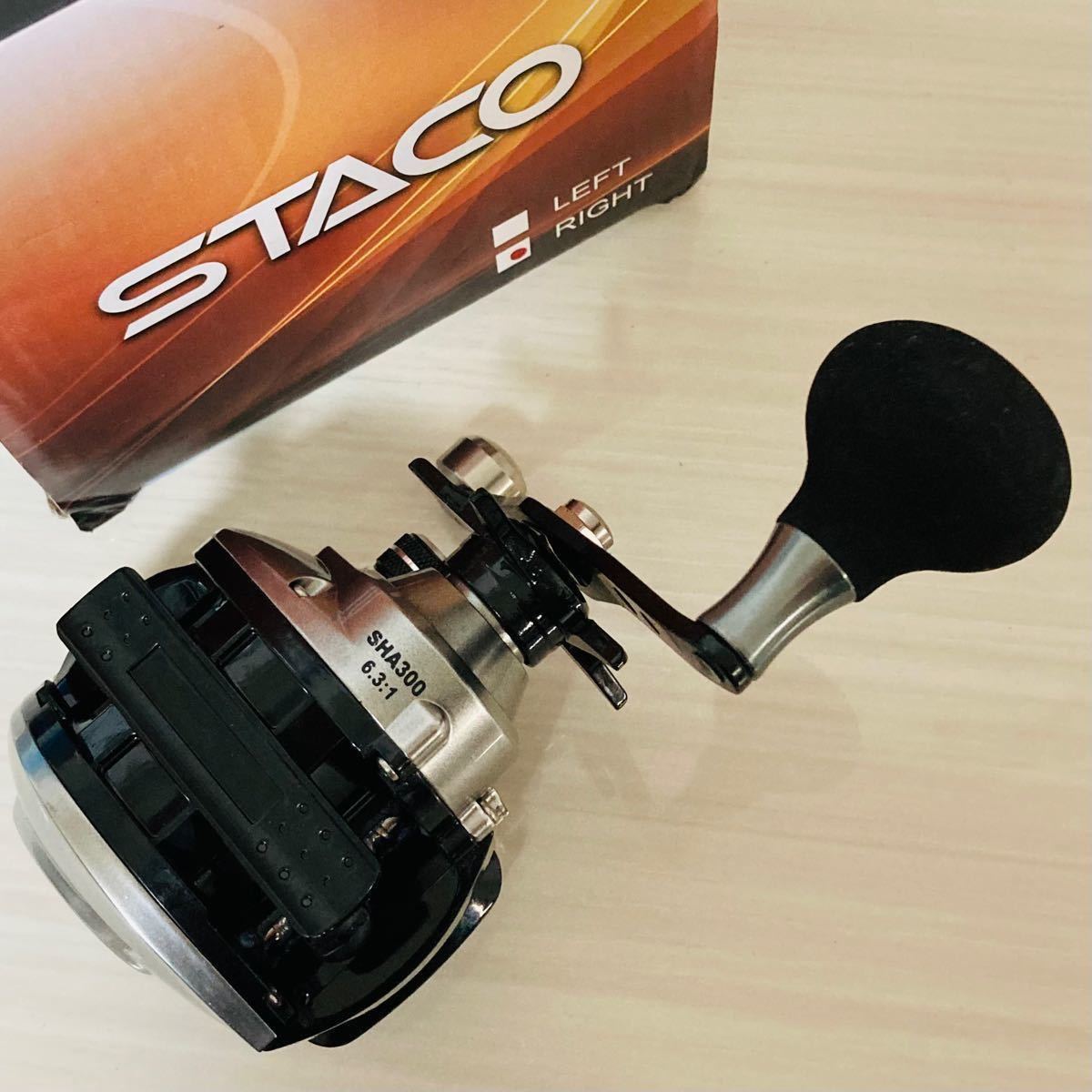 新品 STACO Alpha 300 デジタルカウンター付 リール 右巻|Yahoo 新品 STACO Alpha 300 デジタルカウンター付 リール 右巻|Yahoo