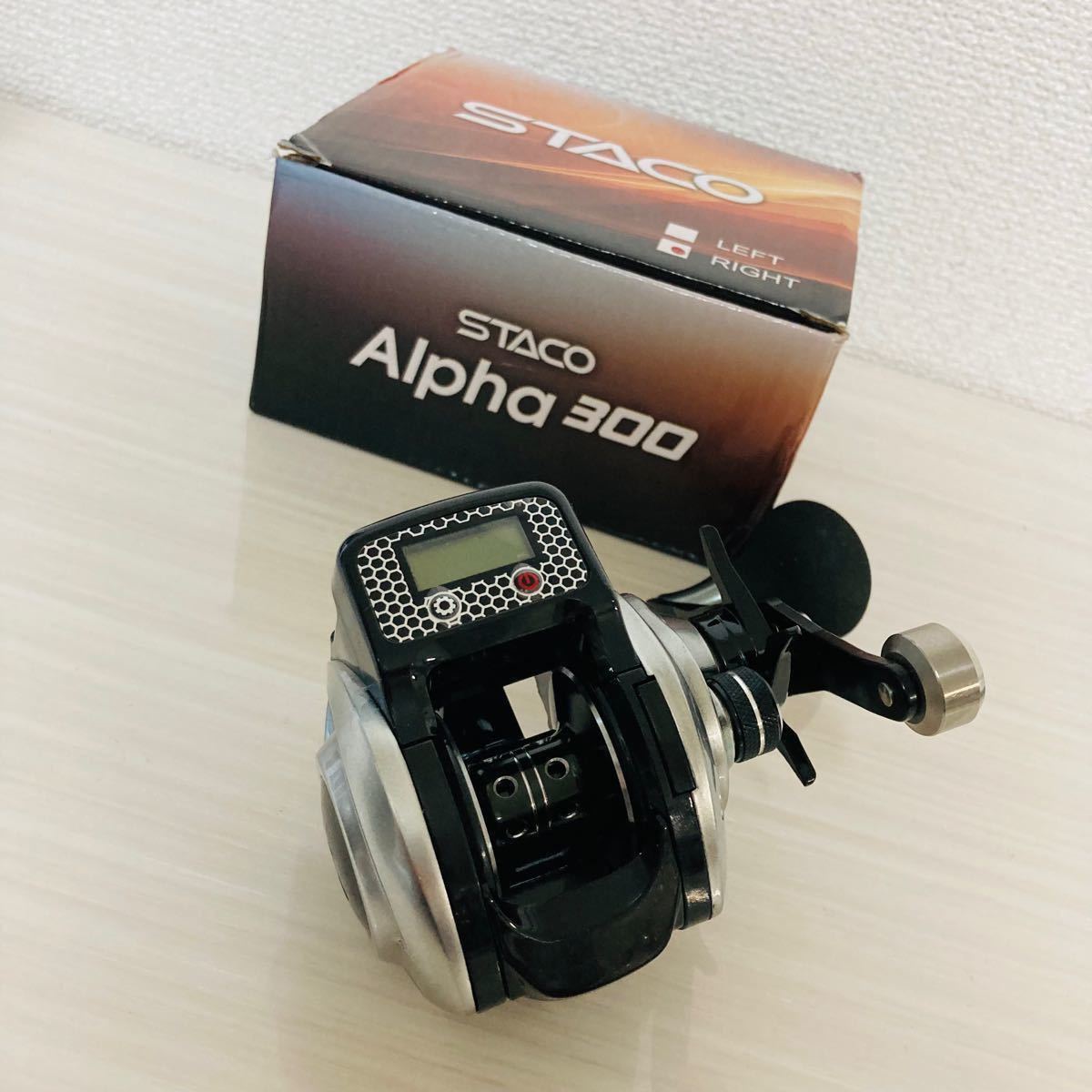 新品 STACO Alpha 300 デジタルカウンター付 リール 右巻|Yahoo 新品 STACO Alpha 300 デジタルカウンター付 リール 右巻|Yahoo