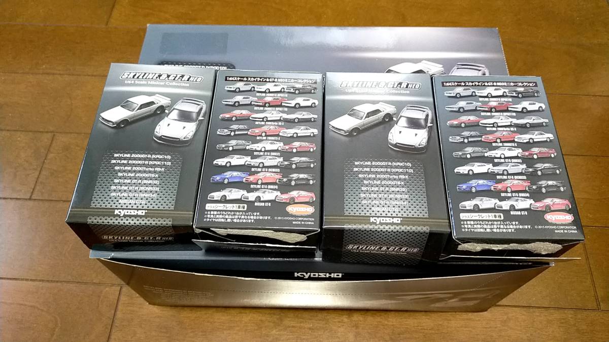サークルKサンクス 2015 京商 1/64 SKYLINE&GT-R NEO サークルKサンクス 2015 京商 1/64 SKYLINE&GT-R NEO