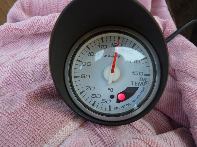 * Junk Defi link meter water temperature gage & oil temperature gauge *
