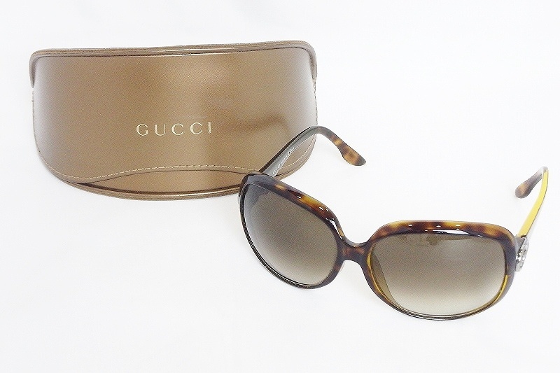 S*グッチ GUCCI サングラス べっ甲調 GG3177/K/S 791CC ブラウン