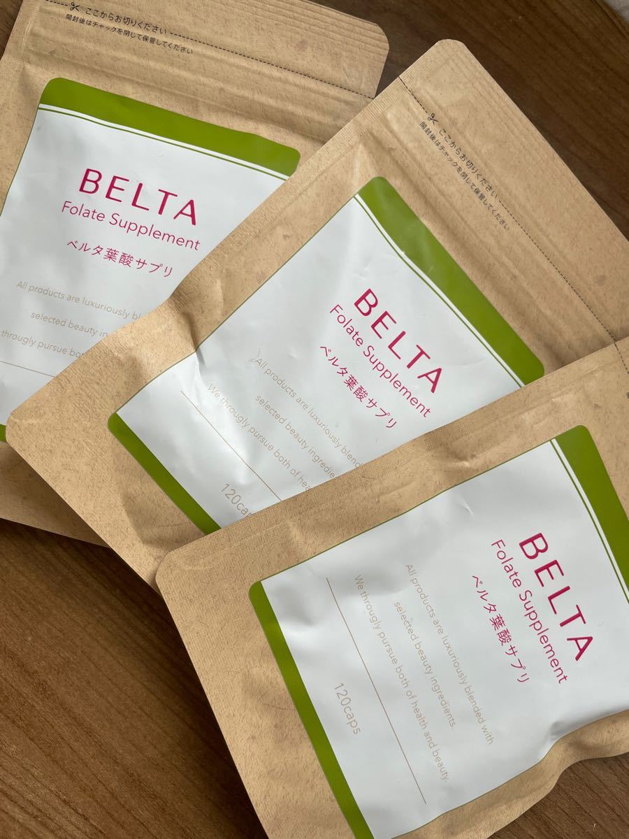 今季一番 BELTA ベルタ葉酸サプリ3個set 健康用品 - education.semel