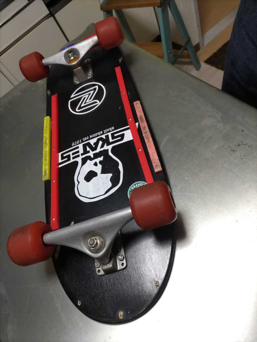  Skull ske-tsuskullskates Canada usa caver CarVer Carving skateboard Surf skate retro Old school rare 
