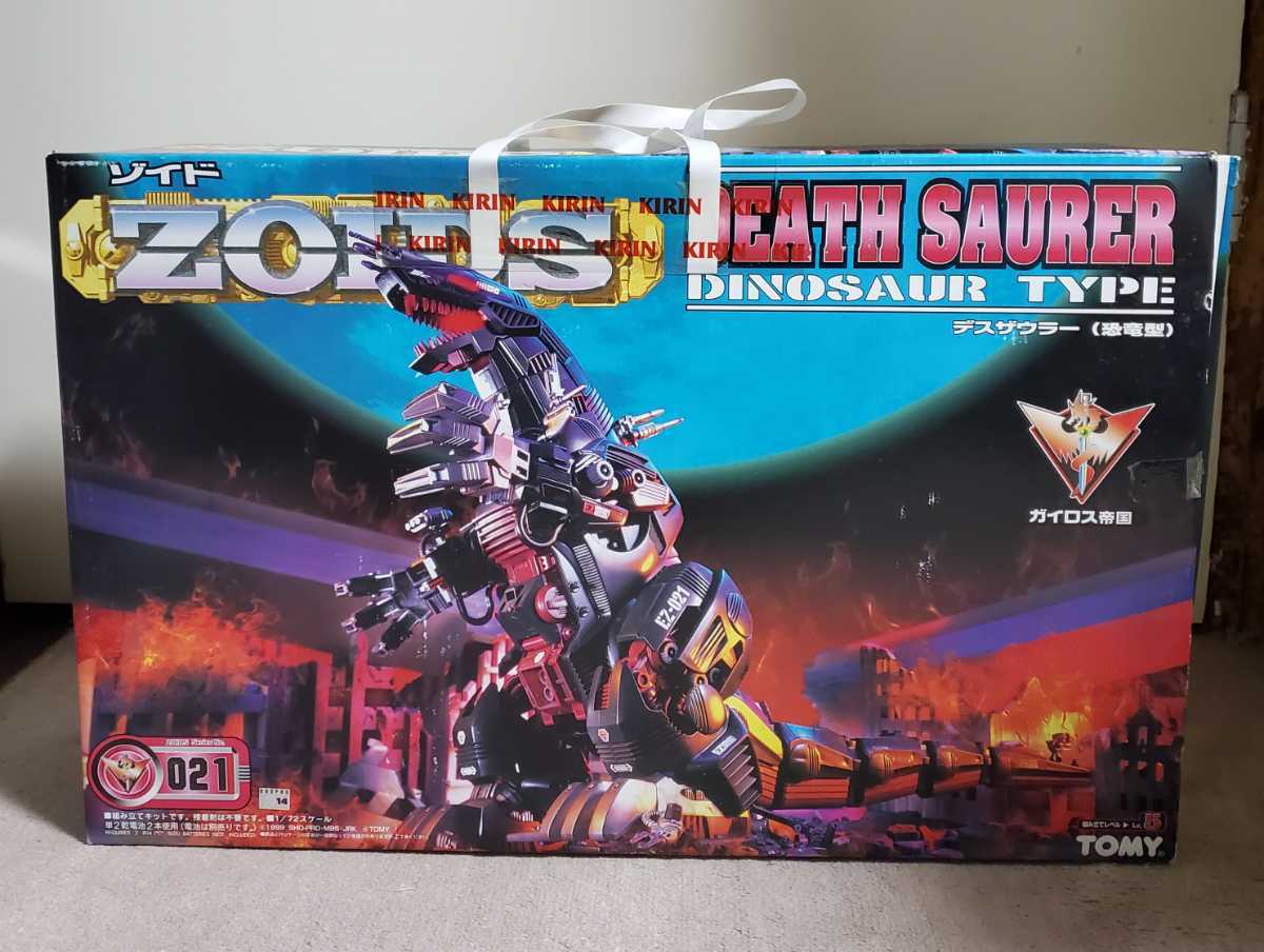 未組立 TOMY トミー ゾイド ZOIDS デスザウラー 恐竜型 021 １／72